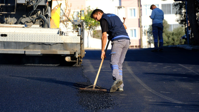 Asfalt Çalışmaları Devam Ediyor