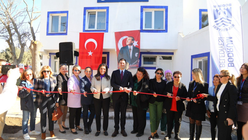 Bodrum’un İlk Kadın Yaşam Merkezi Açıldı