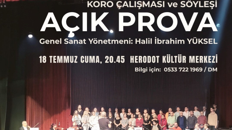 Klasik Türk Müziği Korosundan Açık Prova
