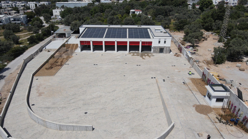 İtfaiye Binası Tamamlandı: Bodrum’da Acil Müdahale Güçleniyor