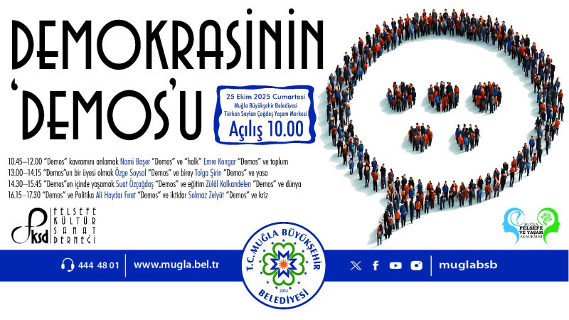 Muğla’da Demokrasiye Felsefi Dokunuş