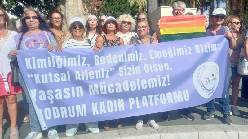 “Bodrum Kadın Platformu ” Boyun Eğmiyor