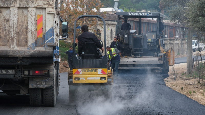 Yağmur Öncesinde Asfalt Çalışmaları Tamamlandı