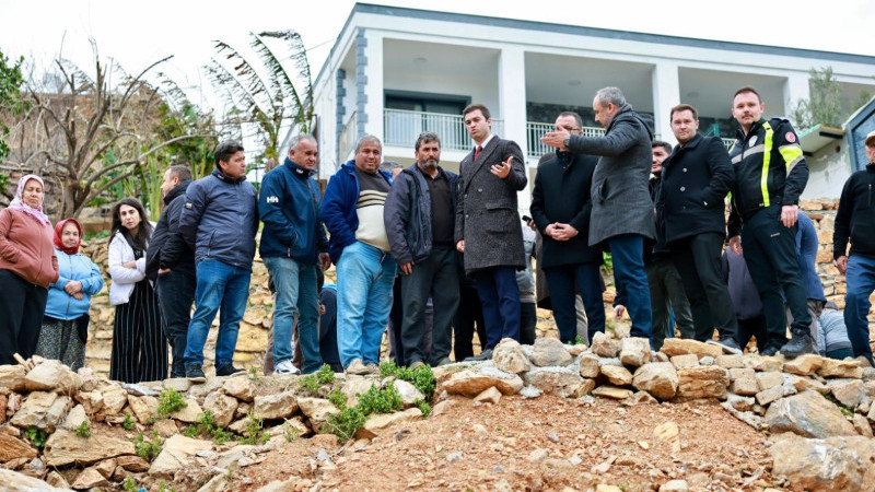 Başkan Mandalinci Saha Ziyaretlerini Sürdürüyor