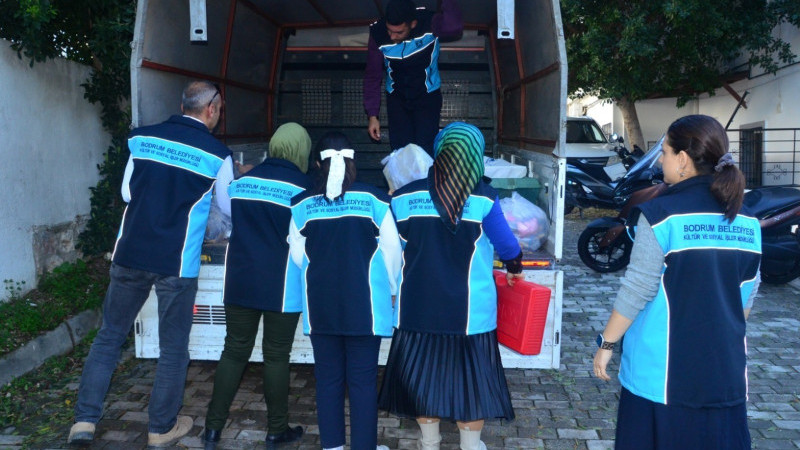 Bodrum Belediyesi Minik Yüzleri Güldürdü