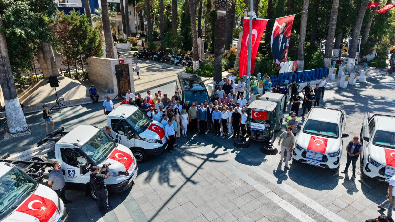 Bodrum Belediyesi Araç Filosunu Güçlendiriyor