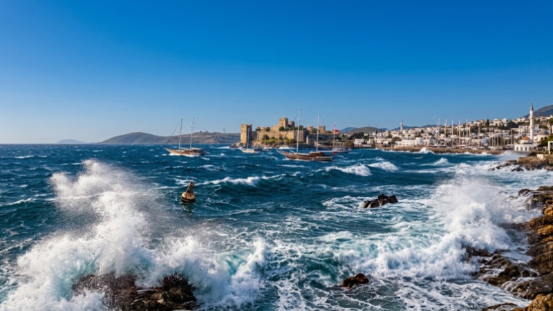 Bodrum-Fethiye Arasında Fırtına Alarmı!
