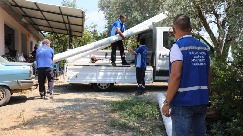 Büyükşehir Üreticinin Umudunu Yeniden Yeşertiyor