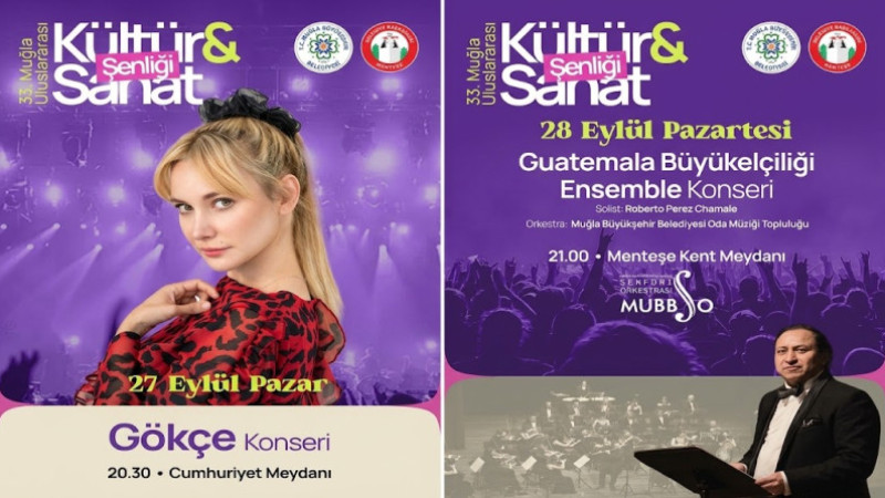 Muğla Kültür ve Sanat Şenliği Konserlerle Devam Ediyor