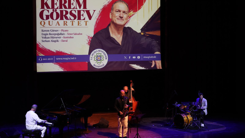 Kerem Görsev Quartet Muğla’da Cazseverlerle Buluştu