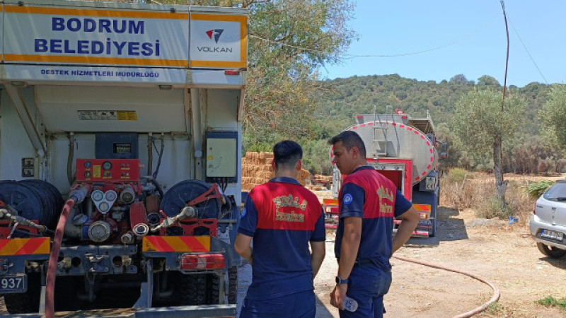 Zabıta Ekiplerinden Yangına Yönelik Önlem