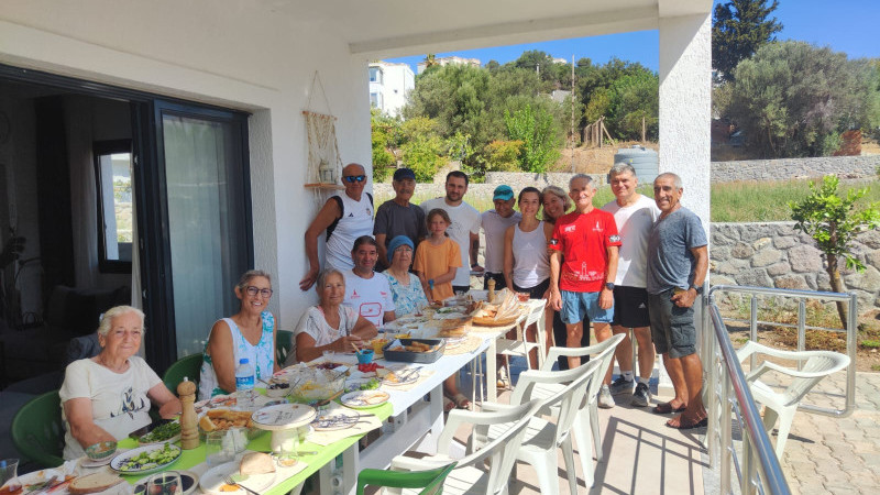 Bodrumlu Atletler Mutluluğun Fotoğrafında Buluştu.