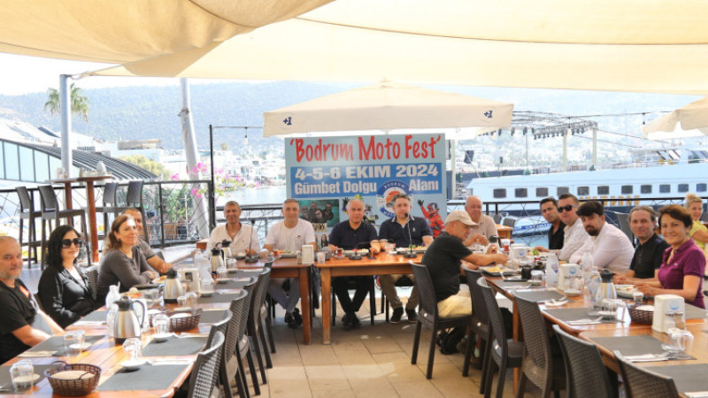 BODRUM MOTO FEST Trafo Kafede Düzenlenen Toplantı İle  Tanıtıldı