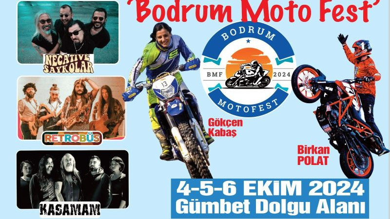 Motosiklet Tutkunları Bodrum’da Buluşuyor