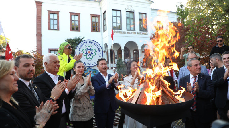 “31.Muğla Kültür ve Sanat Şenliği” Şenlik Ateşi Yakılması ile Başladı