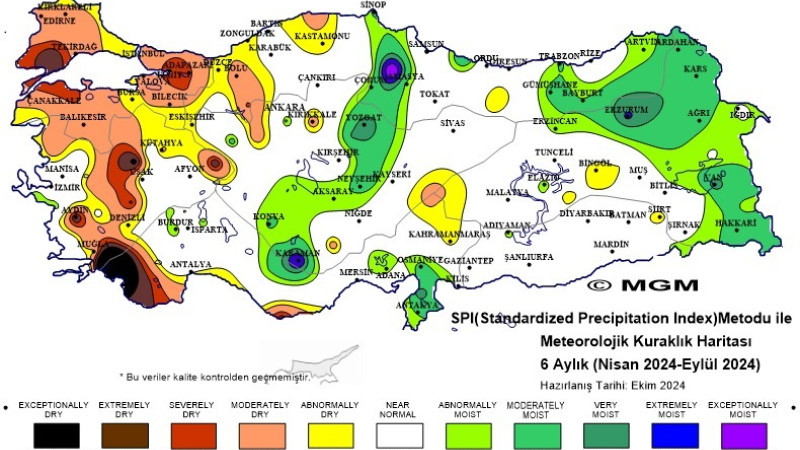 Türkiye’nin En Kurak Şehri Muğla Oldu