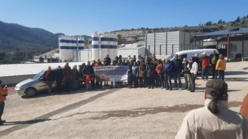 Bodrum'un Ciğerlerinde Beton Santrali İstemiyoruz!