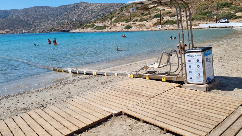 Turgutreis Engelsiz Plaja Elektrikli- Raylı Sistem