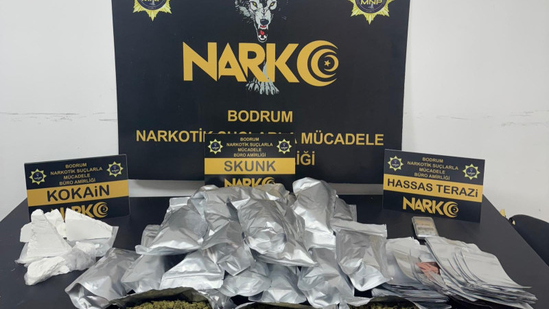 Bodrum'da Uyuşturucu Operasyonu 