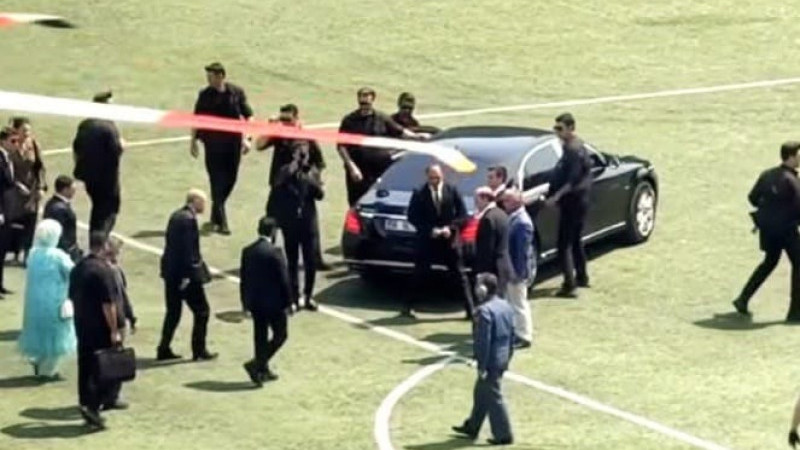 Cumhurbaşkanı Tayyip Erdoğan Bodrum'da
