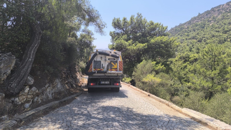 Orman Yangınlarına Karşı Mücadele Çalışmaları Sürüyor
