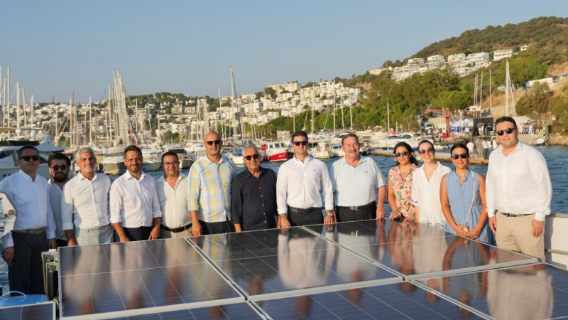 Bodrum Belediyesinden Bir İlk: Yüzer Deniz Suyu Arıtma Platformu Tanıtıldı