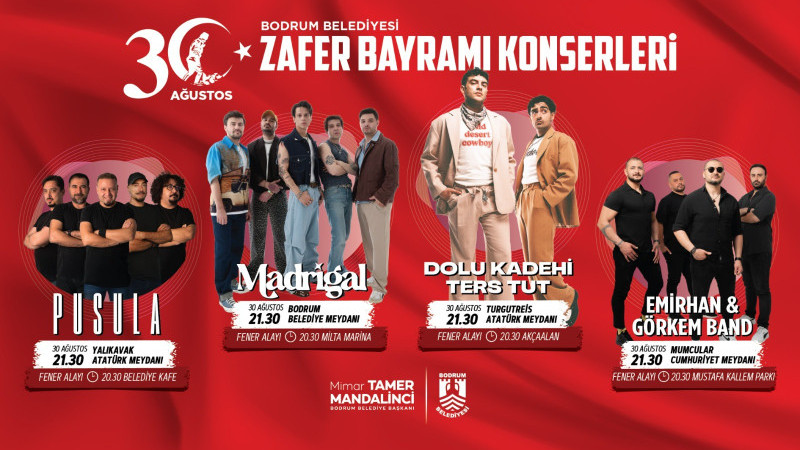 Bodrum Zafer Bayramı’na Hazırlanıyor