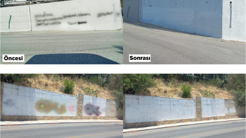 Bodrum Belediyesi Kent Estetiğini Korumaya Devam Ediyor