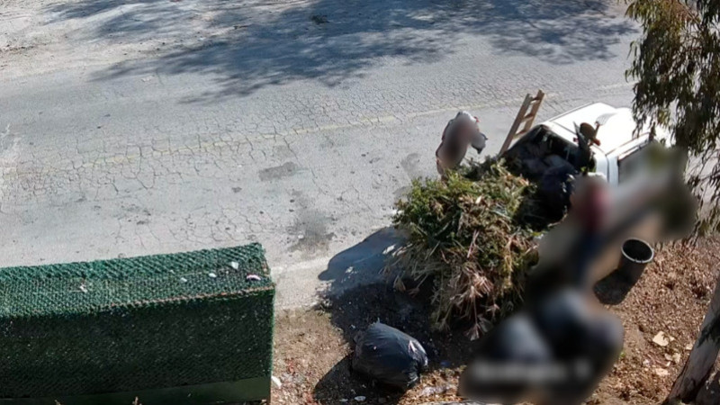 Çevreyi Kirletenler Belediye Kamerasına Yakalandı