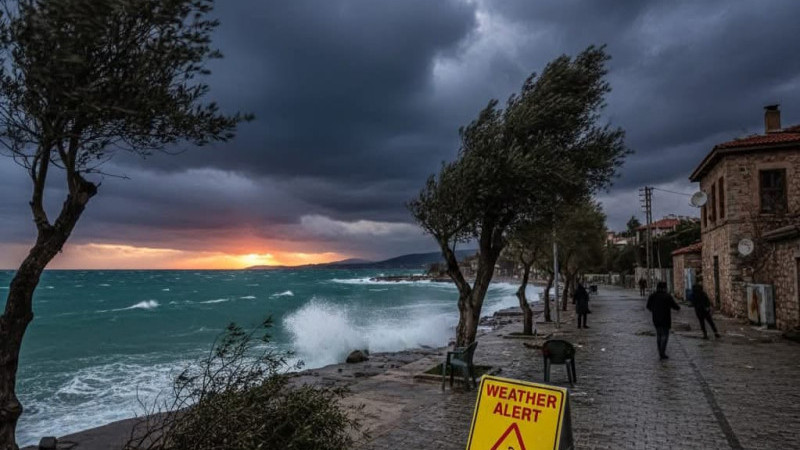 Muğla İçin Fırtına Alarmı: Hızı 90 Kilometreye Ulaşacak!