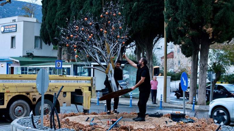 Mükebi’de Kavşak Düzenleme Çalışması Tamamlandı