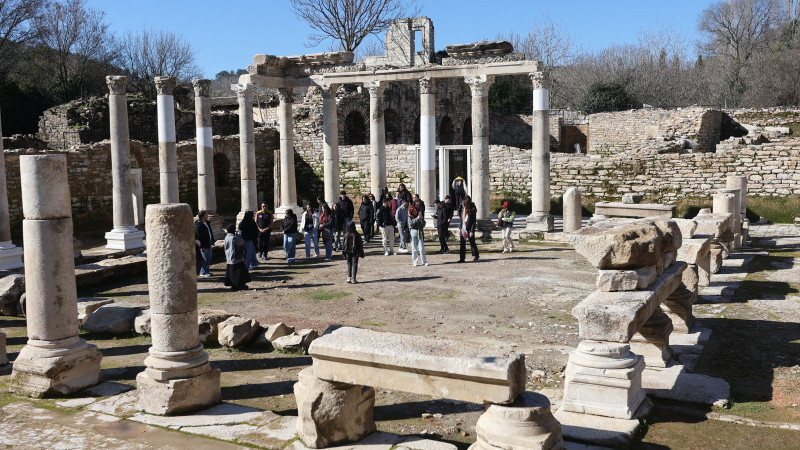 Büyükşehirden Gençlere Antik Kent Gezisi
