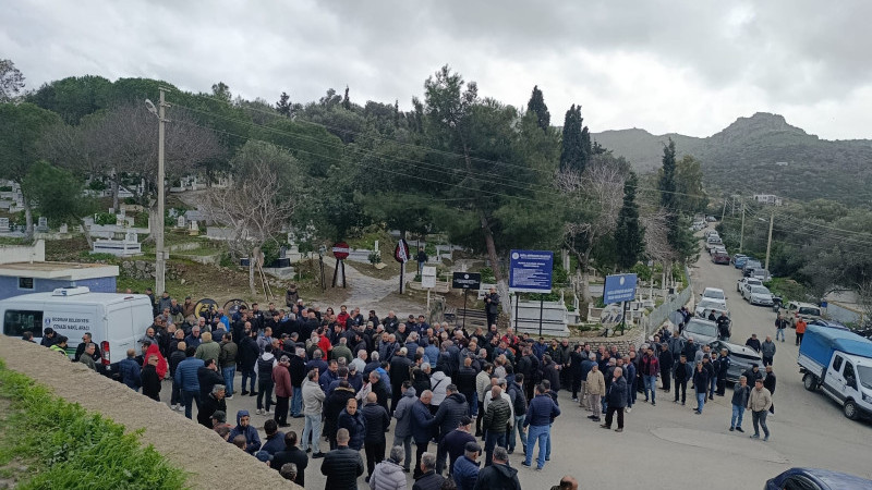 Bodrum Siyaset ve İş Dünyası Hasan Batmaz’ı Son Yolculuğuna Uğurladı