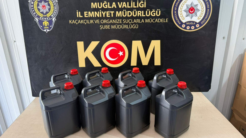 Muğla’da Bayram Öncesi Sahte Alkol Operasyonu: 475 Litre Ele Geçirildi!