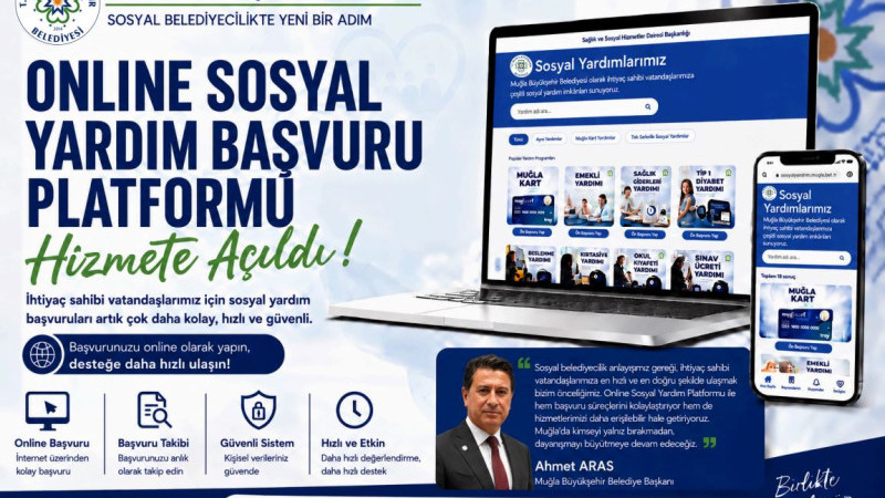 Büyükşehir Sosyal Yardım Başvurularını Dijitale Taşıdı