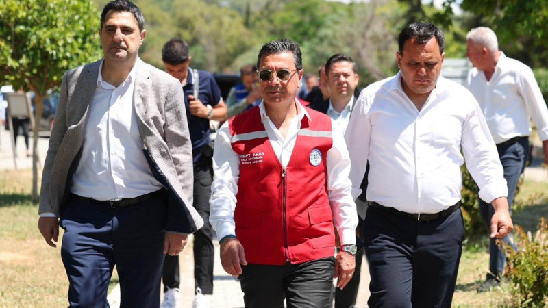Başkan Aras Yatırımları Yerinde İnceledi