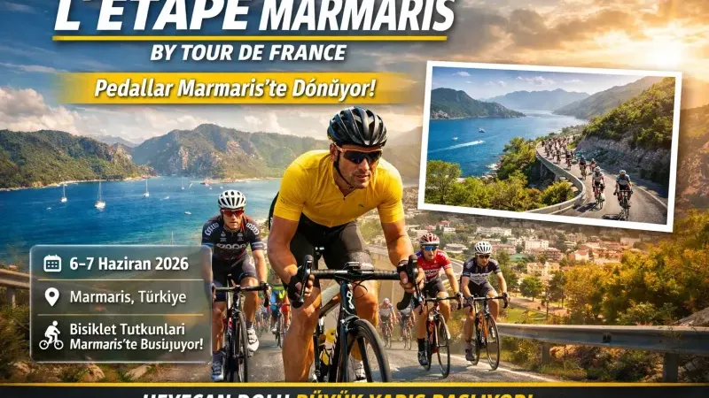 Marmaris’te Dünya Çapında Bisiklet Şöleni: L’Etape Dünyayı Bir Araya Getiriyor