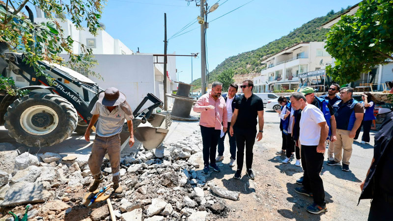 Başkan Mandalinci, Saha Ziyaretlerini Sürdürüyor