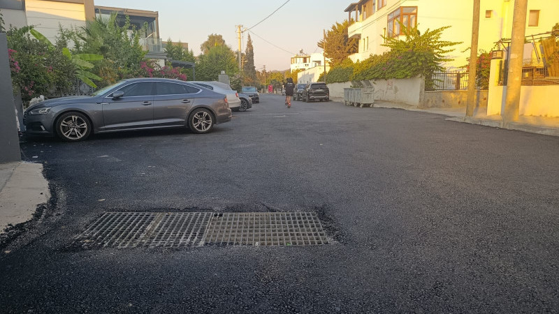 İnlitepe Caddesi’nde Yenilenen Asfalt Sürücülere Tuzak Oldu