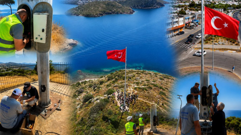 Bodrum’da Bayrak Direklerine Kapsamlı Bakım