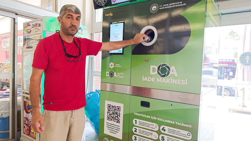Bodrum'un Geri Dönüşüm Makineleri Pratiğe Takıldı!