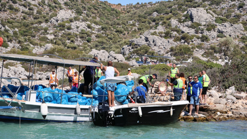 Muğla’da Plastik Atıklara Karşı Kıyılarda Ortak Mücadele