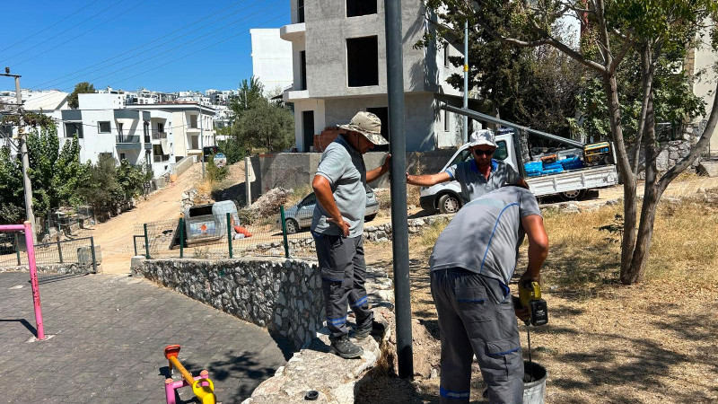 Bodrum Belediyesi Destek Hizmetleri Müdürlüğü Sahada