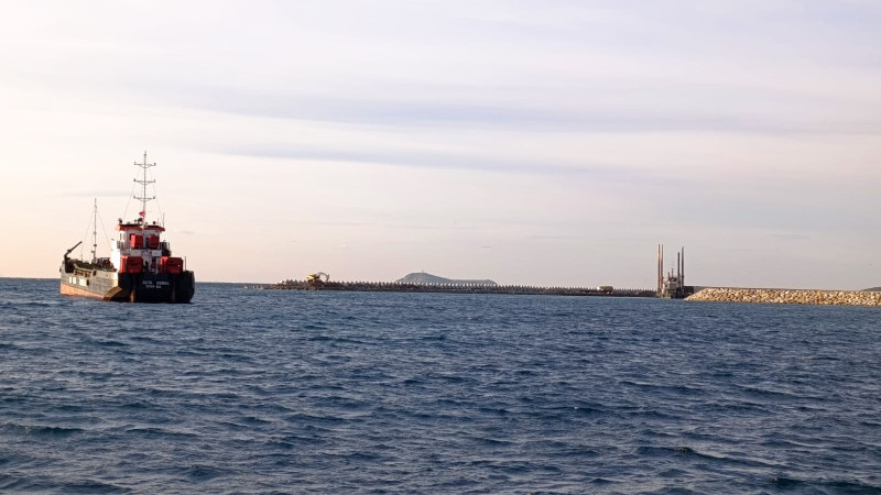 Turgutreis Sahil Güvenlik Limanı’nda derin kazı başladı