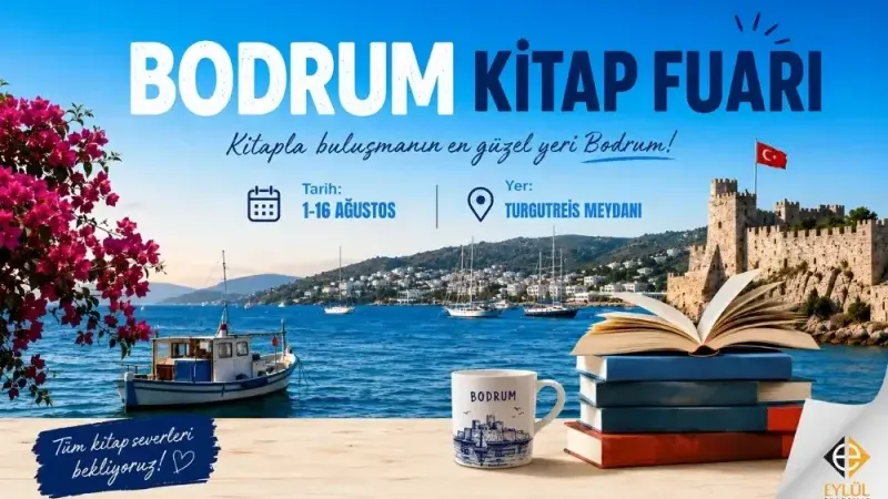 Bodrum Kitap Fuarı 2026 Heyecanı Turgutreis Meydanı'nda Tüm Hızıyla Sü